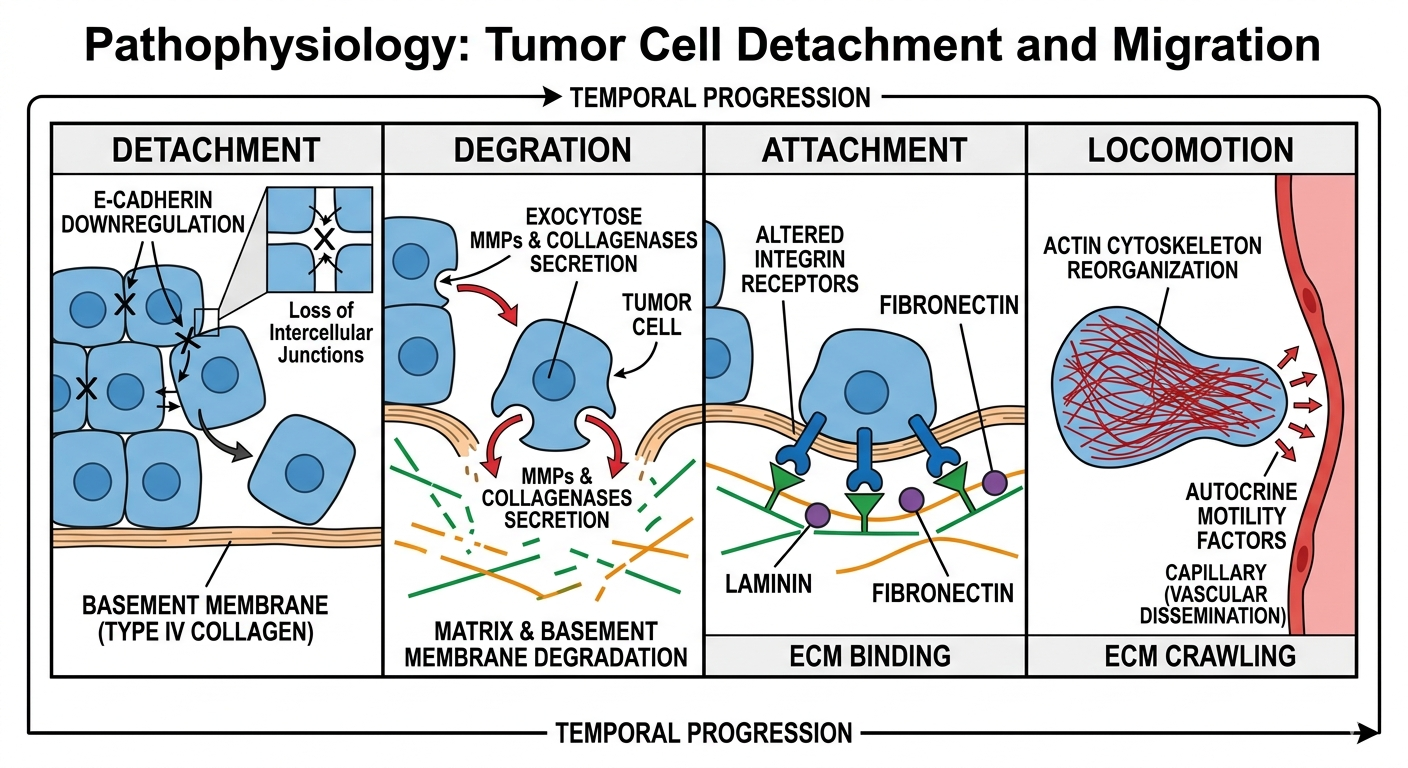 U01.17.065 Cancer Pathogenesis: The Metastatic Cascade and Tissue Invasion